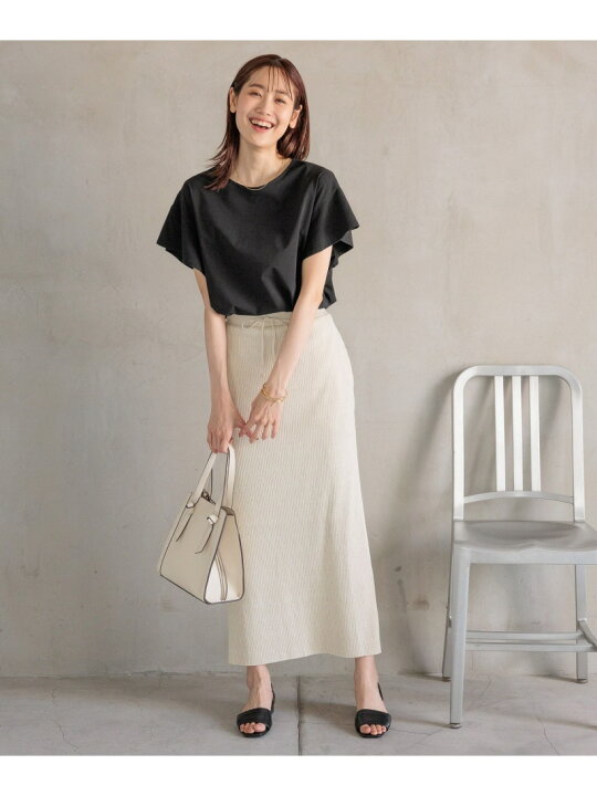 楽天市場】【SALE／40%OFF】快適袖フリル2WAYプルオーバー/987171  