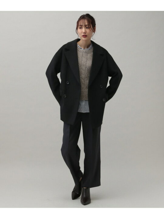 楽天市場】【SALE／40%OFF】MATINEE LINE/ウールWジャケットコート 