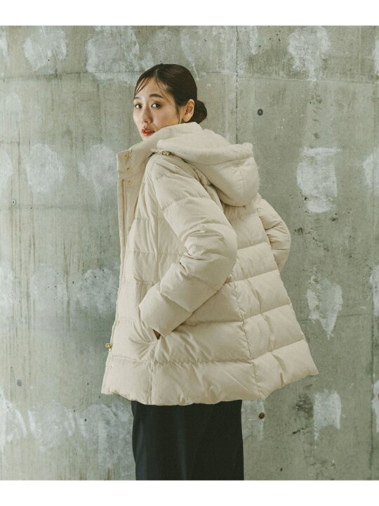 楽天市場】【SALE／50%OFF】ウツクシルエット撥水ダウンコート/497165 