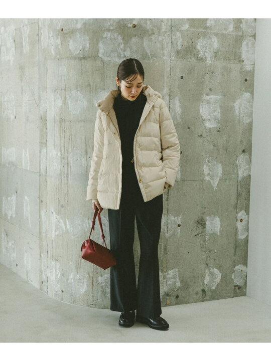 楽天市場】【SALE／50%OFF】ウツクシルエット撥水ダウンコート/497165 