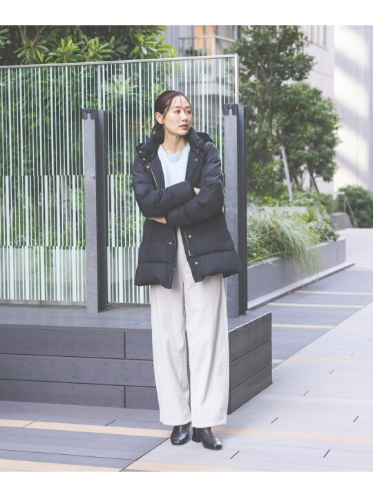 楽天市場】【SALE／50%OFF】ウツクシルエット撥水ダウンコート/497165 