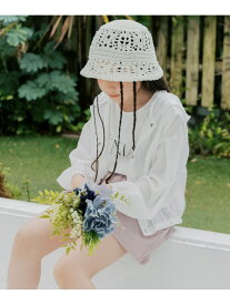 Airy Breeze パーカー/キッズ/714663 GLOBAL WORK グローバルワーク トップス スウェット・トレーナー ブルー ホワイト【先行予約】*【送料無料】[Rakuten Fashion]