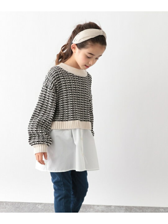 楽天市場 K アソートガラニットレイヤード Global Work グローバルワーク カットソー キッズカットソー ブラック Rakuten Fashion Global Work グローバルワーク