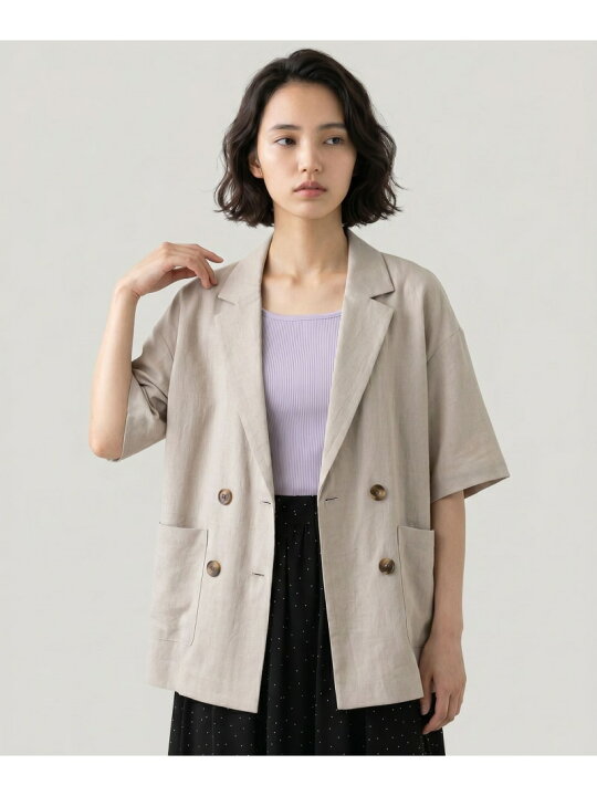 楽天市場】【SALE／10%OFF】お手入れラクラクセットアップ/Wジャケット 