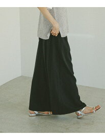 【SALE／50%OFF】シルクライクサス付きワイドパンツ/575215 GLOBAL WORK グローバルワーク パンツ その他のパンツ ブラック【RBA_E】[Rakuten Fashion]
