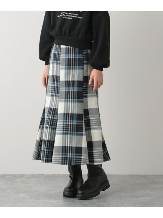 楽天市場】【SALE／50%OFF】チェックマーメイドスカート/キッズ/100 