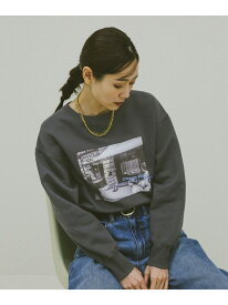 【SALE／62%OFF】やわらか裏起毛プリントプルオーバー/580976 GLOBAL WORK グローバルワーク トップス スウェット・トレーナー グレー ホワイト ブラック ネイビー ピンク【RBA_E】[Rakuten Fashion]