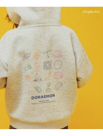 【SALE／50%OFF】ドラえもん/ダンボールZIPパーカー/キッズ/647334 GLOBAL WORK グローバルワーク トップス スウェット・トレーナー グレー【RBA_E】[Rakuten Fashion]