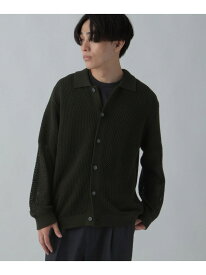 【SALE／50%OFF】透かし編みポロカーディガン/CLEAN MODE/306724 GLOBAL WORK グローバルワーク トップス ポロシャツ グリーン ホワイト【RBA_E】[Rakuten Fashion]