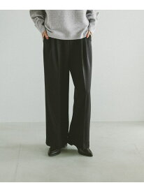 お手入れラクラクセットアップ/ワイドパンツ/587724 GLOBAL WORK グローバルワーク パンツ その他のパンツ ブラック ブラウン グレー ネイビー【送料無料】[Rakuten Fashion]