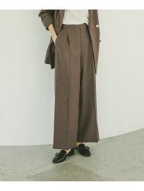 【SALE／50%OFF】お手入れラクラクセットアップ/ワイドパンツ/498376 GLOBAL WORK グローバルワーク パンツ その他のパンツ ブラウン グレー ネイビー【RBA_E】[Rakuten Fashion]