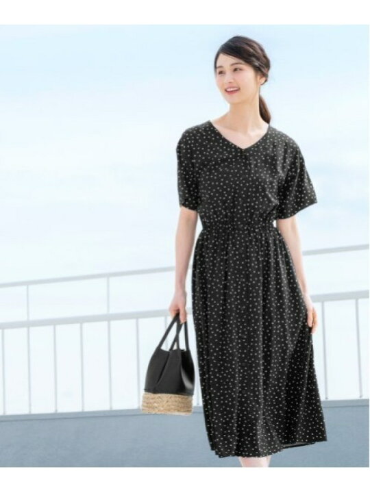 楽天市場 Sale 29 Off W サラサラリラックスssop Global Work グローバルワーク ワンピース 半袖ワンピース イエロー グリーン ホワイト ネイビー ブラック ブルー ベージュ パープル Rba E 送料無料 Rakuten Fashion Global Work グローバルワーク