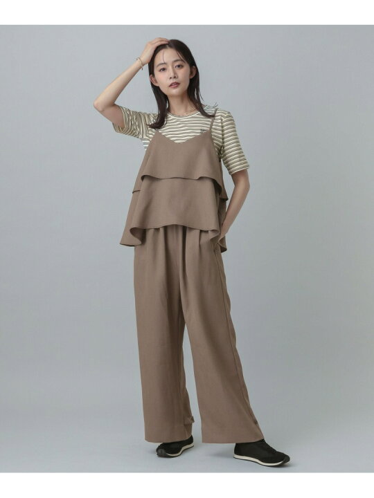 楽天市場】【SALE／40%OFF】MATINEE LINE/リネンライクサロペ/327155 