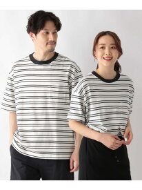 ヘビロッTEE COOL/半袖/986787 GLOBAL WORK グローバルワーク トップス カットソー・Tシャツ ホワイト グレー[Rakuten Fashion]