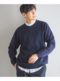 メルティ編地切り替えプルオーバー/ 581090 GLOBAL WORK グローバルワーク トップス ニット グレー グリーン ホワイト ネイビー【送料無料】[Rakuten Fashion]