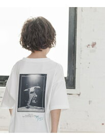 【SALE／40%OFF】(K)KBH*コラボプリントTSS GLOBAL WORK グローバルワーク トップス カットソー・Tシャツ ホワイト ブラック【RBA_E】[Rakuten Fashion]
