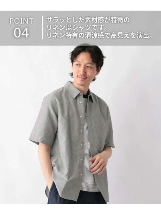楽天市場】【SALE／43%OFF】イージーケアリネンシャツ/レギュラー  