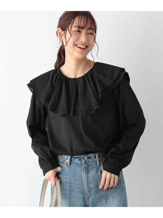 楽天市場 Sale 51 Off W 3wayエリフリルブラウス Global Work グローバルワーク シャツ ブラウス 長袖シャツ ブラック ホワイト ブラウン Rba E Rakuten Fashion Global Work グローバルワーク