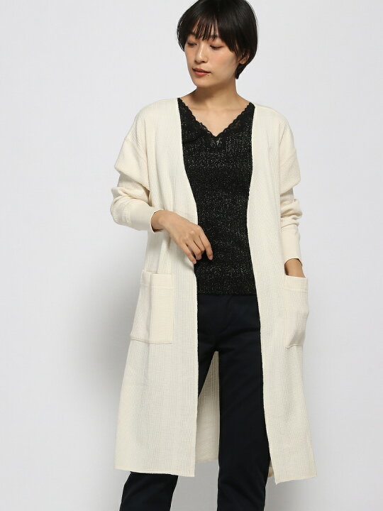 楽天市場】【SALE／74%OFF】(W)USAワッフルロングカーデ GLOBAL WORK  
