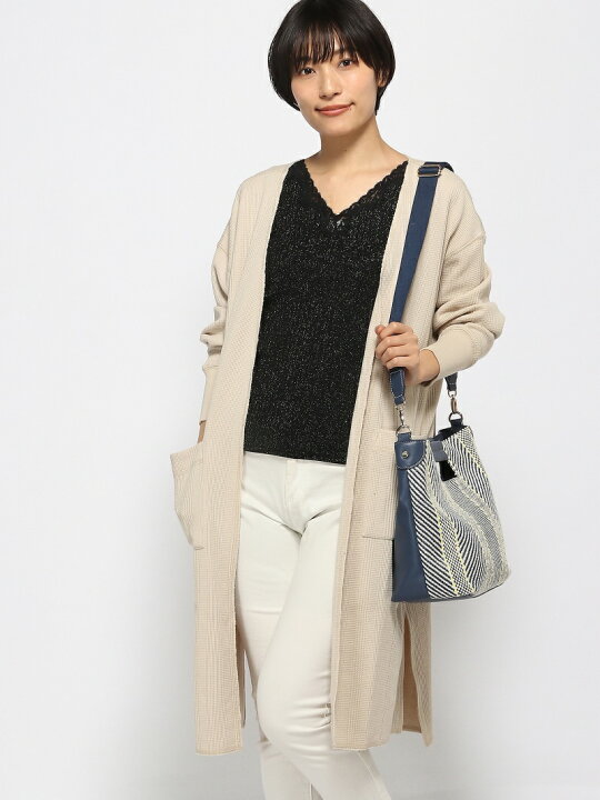 楽天市場】【SALE／74%OFF】(W)USAワッフルロングカーデ GLOBAL WORK 