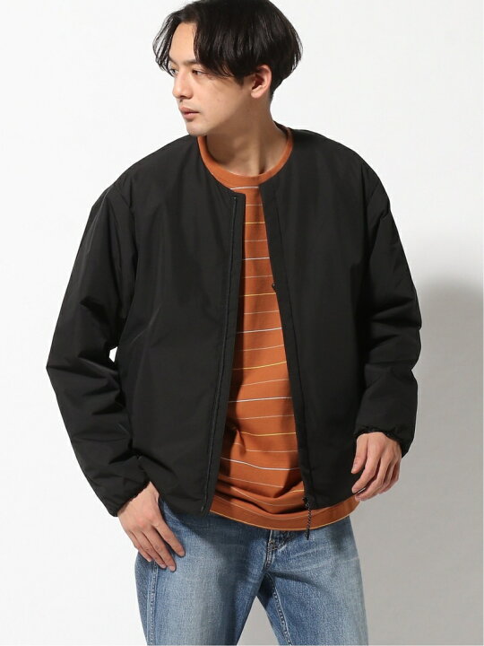 楽天市場 Sale 50 Off M ノーカラ ヒートジャケット Global Work グローバルワーク コート ジャケット ノーカラージャケット ブラック Rba E 送料無料 Rakuten Fashion Global Work グローバルワーク