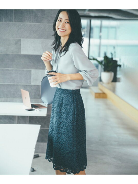 楽天市場 Sale 43 Off W アラエルソウレーススカート Global Work グローバルワーク スカート その他のスカート グリーン ネイビー Rba E Rakuten Fashion Global Work グローバルワーク