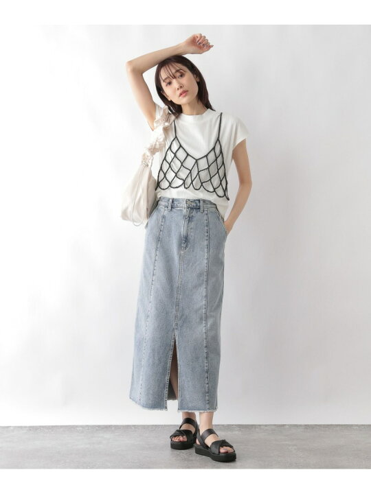 楽天市場】【SALE／60%OFF】GOODデニムアイラインスカート/117770 