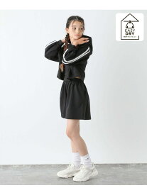 【SALE／50%OFF】乾きやすいパーカーセットアップ/キッズ/140560 GLOBAL WORK グローバルワーク トップス スウェット・トレーナー グレー ブラック【RBA_E】[Rakuten Fashion]