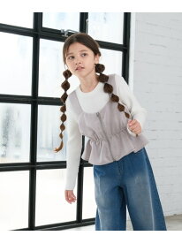 トクトク2setメルティベスト/キッズ/593431 GLOBAL WORK グローバルワーク トップス ニット ホワイト ブルー【送料無料】[Rakuten Fashion]