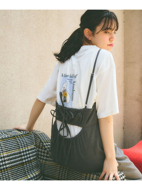 楽天市場】【SALE／30%OFF】バックリボンサロペット/AND YUA ANY 