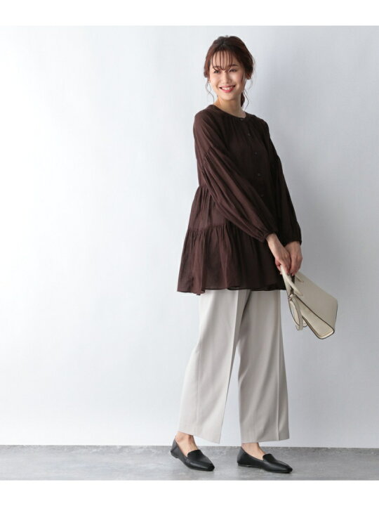 楽天市場】【SALE／70%OFF】(W)ティアードチュニックブラウス GLOBAL 