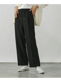 【SALE／25%OFF】貴島明日香さん着用/ウツクシルエットイージーWクロスストレートパンツ/495820 GLOBAL WORK グローバルワーク パンツ その他のパンツ ブラック ブラウン ネイビー ホワイト【RBA_E】[Rakuten Fashion]