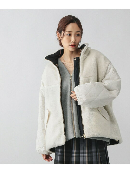楽天市場】【SALE／50%OFF】リバーシブルキルトブルゾン/497162 GLOBAL 