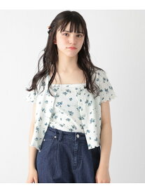 【SALE／60%OFF】(K)2SETタンク*CD/A AND YUA ANY グローバルワーク トップス アンサンブル ブラック ブルー【RBA_E】[Rakuten Fashion]