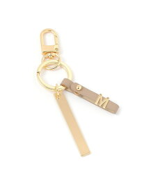 マルチWAYイニシャルチャーム/321138 GLOBAL WORK グローバルワーク ファッション雑貨 チャーム・キーチェーン ブラック ベージュ[Rakuten Fashion]