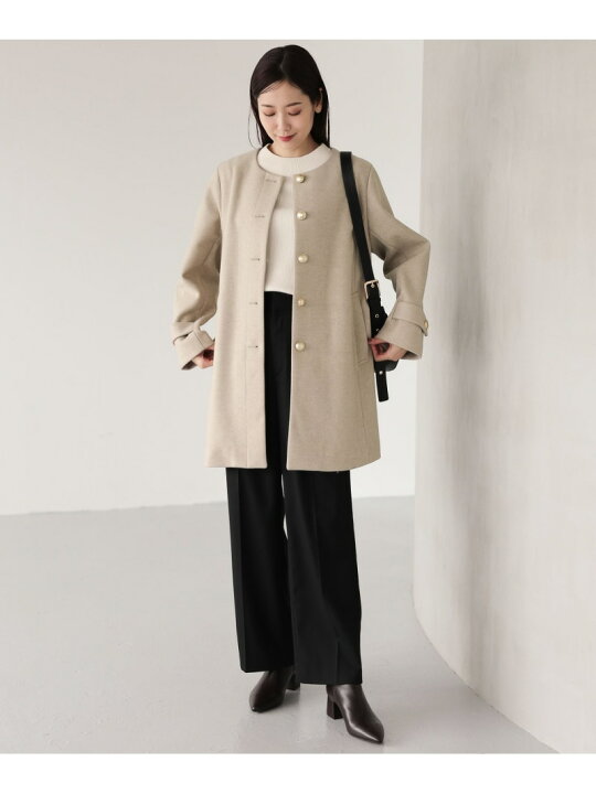楽天市場】【SALE／70%OFF】軽やかストレッチクルーコート/115509 