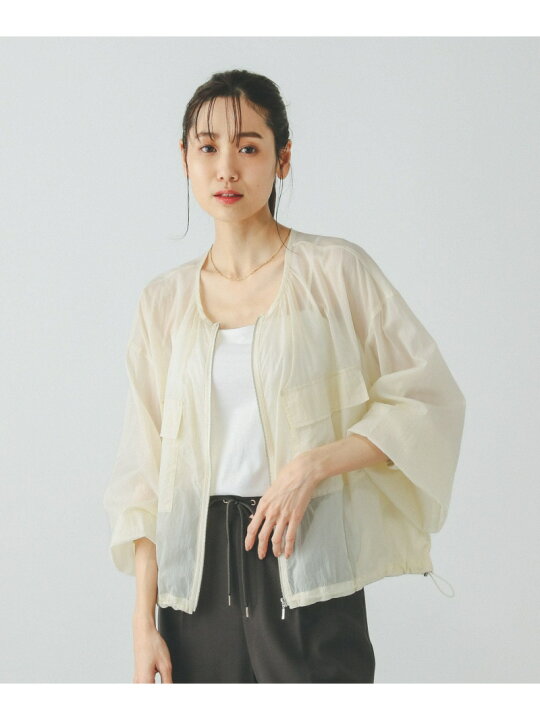 楽天市場】【SALE／50%OFF】エアかるシアーブルゾン/289975 GLOBAL 