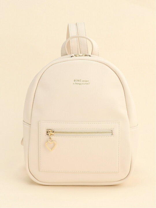 楽天市場 Rakuten Fashion K ハートチャームpuリュック Jr Global Work グローバルワーク バッグ キッズバッグ ホワイト ブラック 送料無料 Global Work グローバルワーク