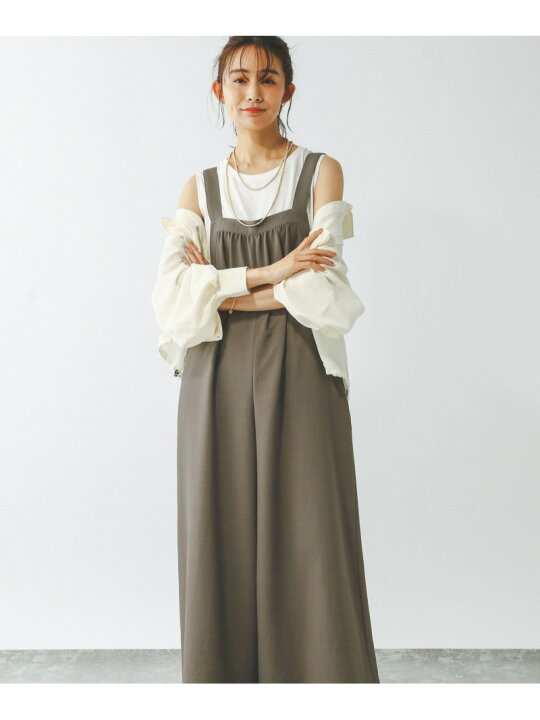 楽天市場】【SALE／50%OFF】イージーケアワイドサロペ/323347 GLOBAL 