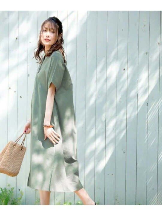 楽天市場 Sale 50 Off W Fリネンコンスキッパーop Global Work グローバルワーク ワンピース ワンピースその他 カーキ ネイビー ブルー ベージュ レッド Rba E Rakuten Fashion Global Work グローバルワーク