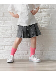�ySALE�^50%OFF�z100-120cm�W�J/CHEER ON�f�j���X�J�[�g/248640 GLOBAL WORK �O���[�o�����[�N �X�J�[�g �~�j�X�J�[�g �u���b�N�yRBA_E�z[Rakuten Fashion]