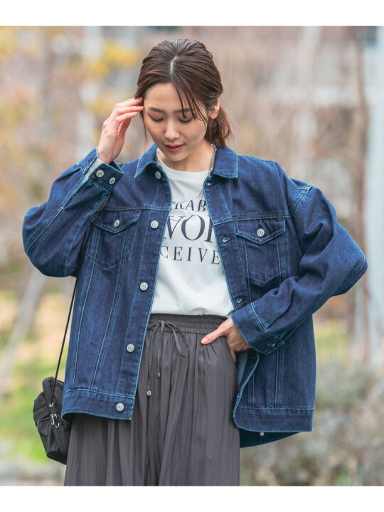 楽天市場】【SALE／50%OFF】軽やかGOODデニムジャケット/986434 GLOBAL 