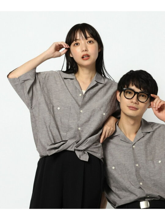 楽天市場】【SALE／62%OFF】イージーケアリネンシャツ/半袖/638148 