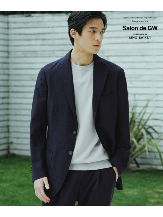 楽天市場】【SALE／30%OFF】シアサッカージャケット/Salon de GW 