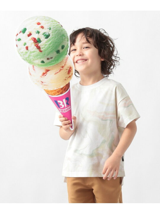 楽天市場 Sale 48 Off K サーティワン フレーバーt K Global Work グローバルワーク カットソー キッズカットソー グリーン ピンク Rba E Rakuten Fashion Global Work グローバルワーク