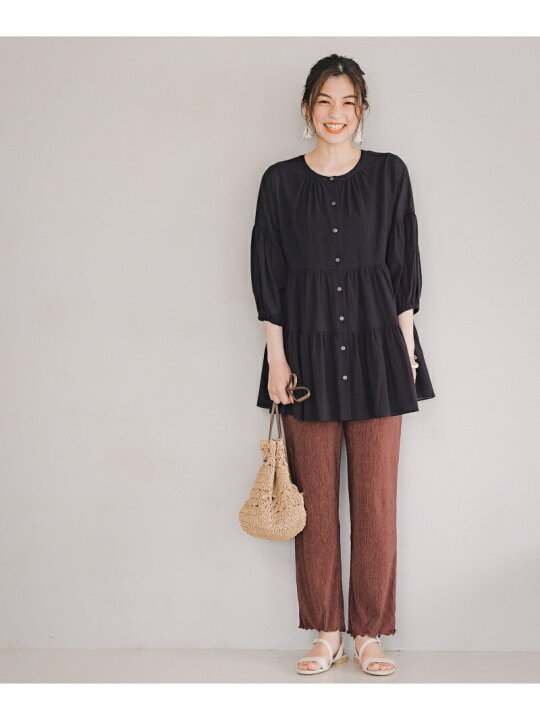 楽天市場】【SALE／70%OFF】(W)エアリーボイルティアードTU GLOBAL  