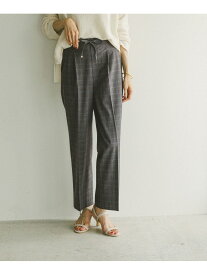 ウツクシイージーストレート柄パンツ/575289 GLOBAL WORK グローバルワーク パンツ その他のパンツ ネイビー グレー[Rakuten Fashion]