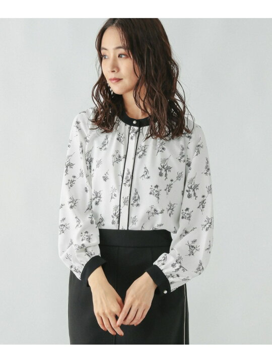 楽天市場】【SALE／30%OFF】お手入れラクラクパイピングブラウス 