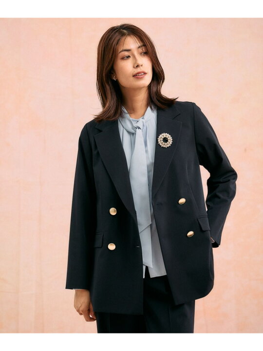 楽天市場】【SALE／30%OFF】ウツクシルエットダブルジャケット/581025 