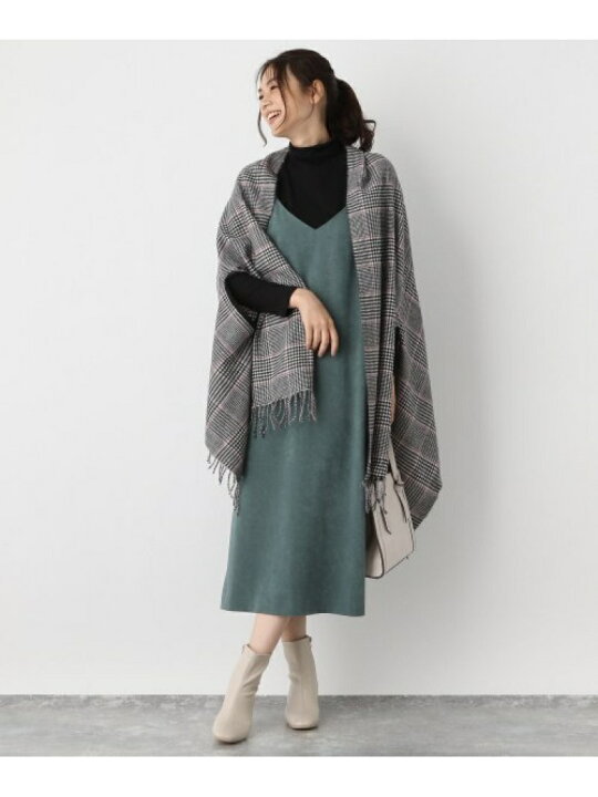 楽天市場】【SALE／22%OFF】(W)スウェードサテンキャミワンピ GLOBAL  